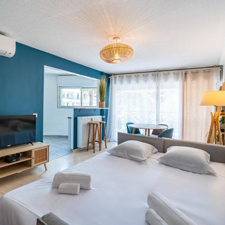 2 pièces - Centre-ville Cannes - Grand lit double - Apartment mit 1 Schlafzimmer - 4