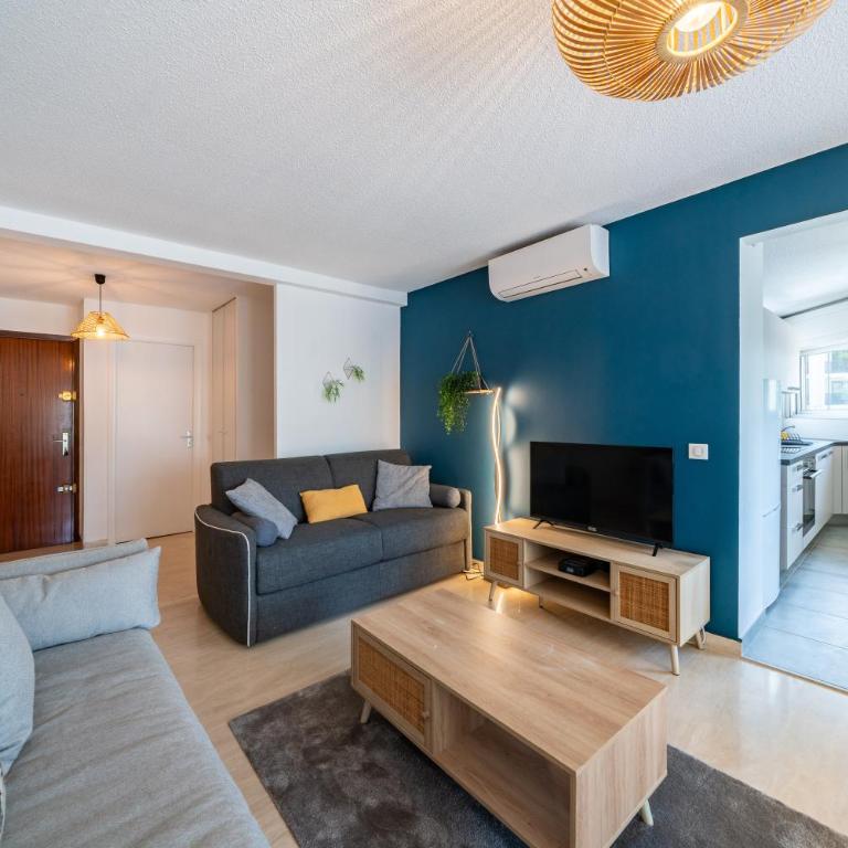 2 pièces - Centre-ville Cannes - Grand lit double - Apartment mit 1 Schlafzimmer - 8