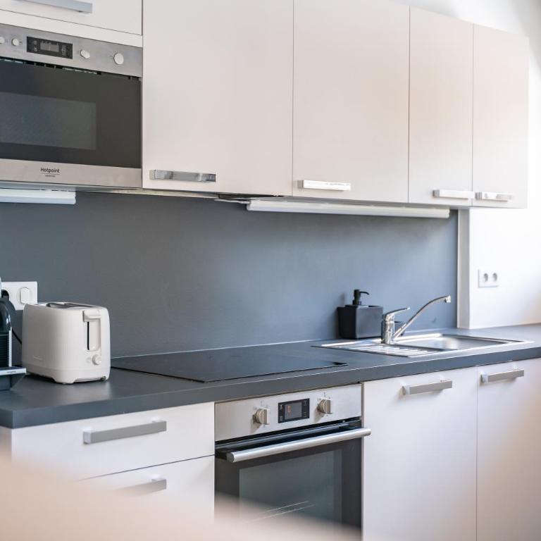 2 pièces - Centre-ville Cannes - Grand lit double - Apartment mit 1 Schlafzimmer - 14