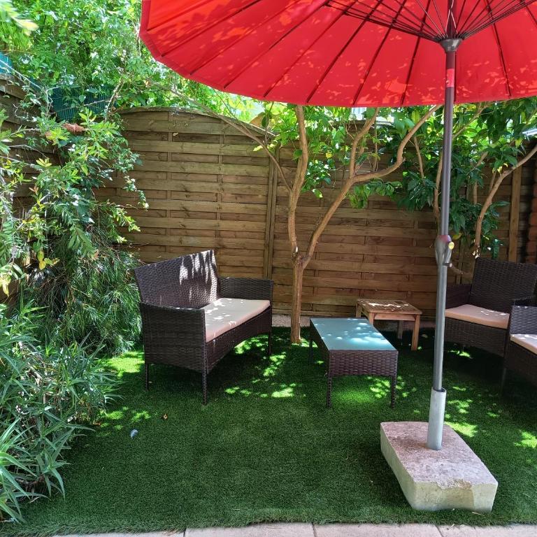 Les Dunes - Apartment mit 1 Schlafzimmer und Gartenblick - 6