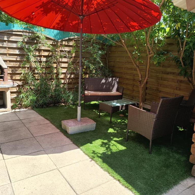 Les Dunes - Apartment mit 1 Schlafzimmer und Gartenblick - 9
