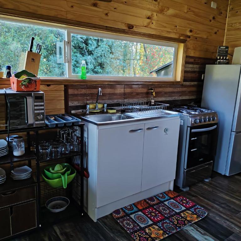 Cabañas y Artesanías El Roble - Two-Bedroom House - 23