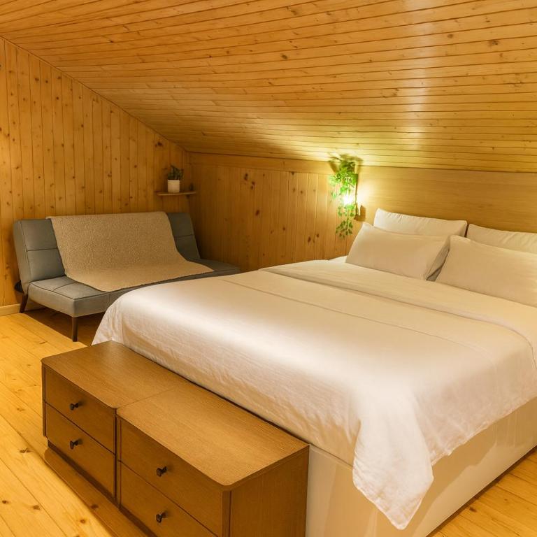 Chalet Familial Ovronnaz Ski & Bains Thermaux - Chalet mit 2 Schlafzimmern - 4