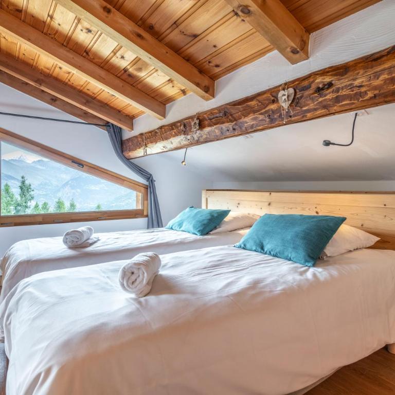 Chalet Face Nord Cyrelia, La Plagne les Coches, 15 personnes, départs skis au pieds - Superior Chalet - 34