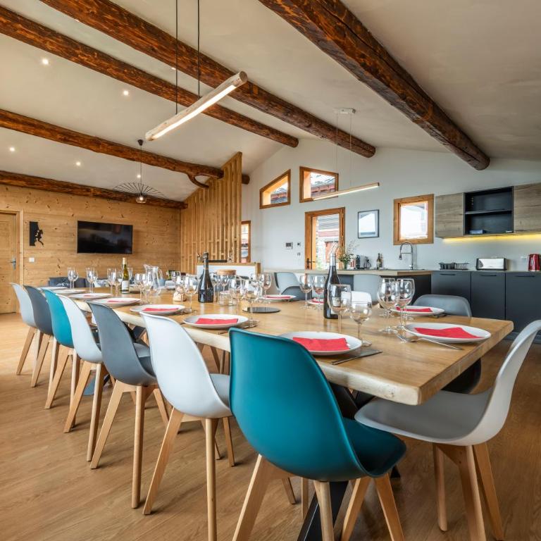 Chalet Face Nord Cyrelia, La Plagne les Coches, 15 personnes, départs skis au pieds - Superior Chalet - 5