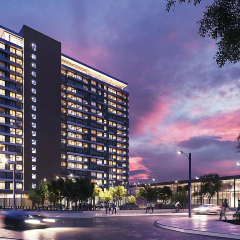 Departamento Nuevo 1D1B con estacionamiento sobre stripcenter y supermercado - Apartamento de 1 dormitorio con terraza - 1