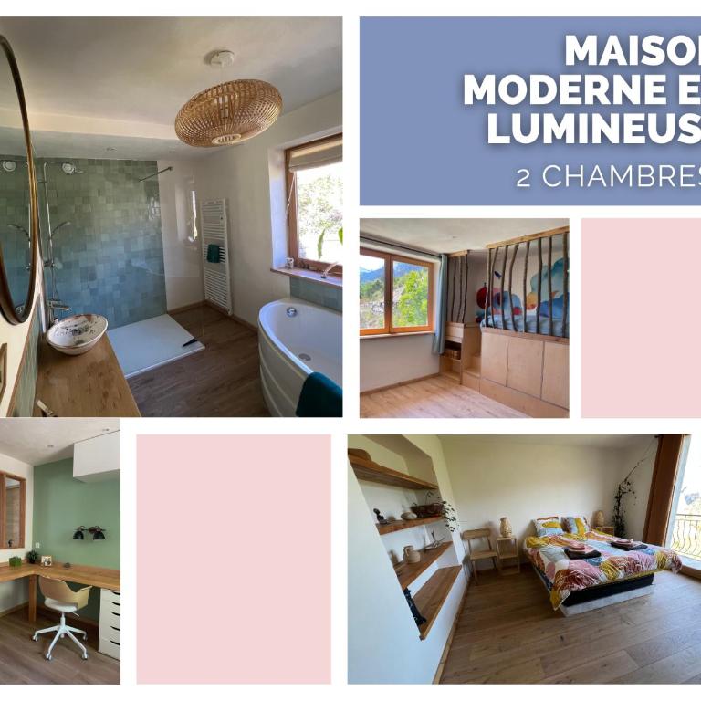 Très belle maison spacieuse et lumineuse, vue sur la station de Risoul et de Vars - Eygliers - Chalet 2 Chambres - 29