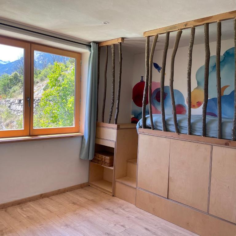Très belle maison spacieuse et lumineuse, vue sur la station de Risoul et de Vars - Eygliers - Chalet 2 Chambres - 36