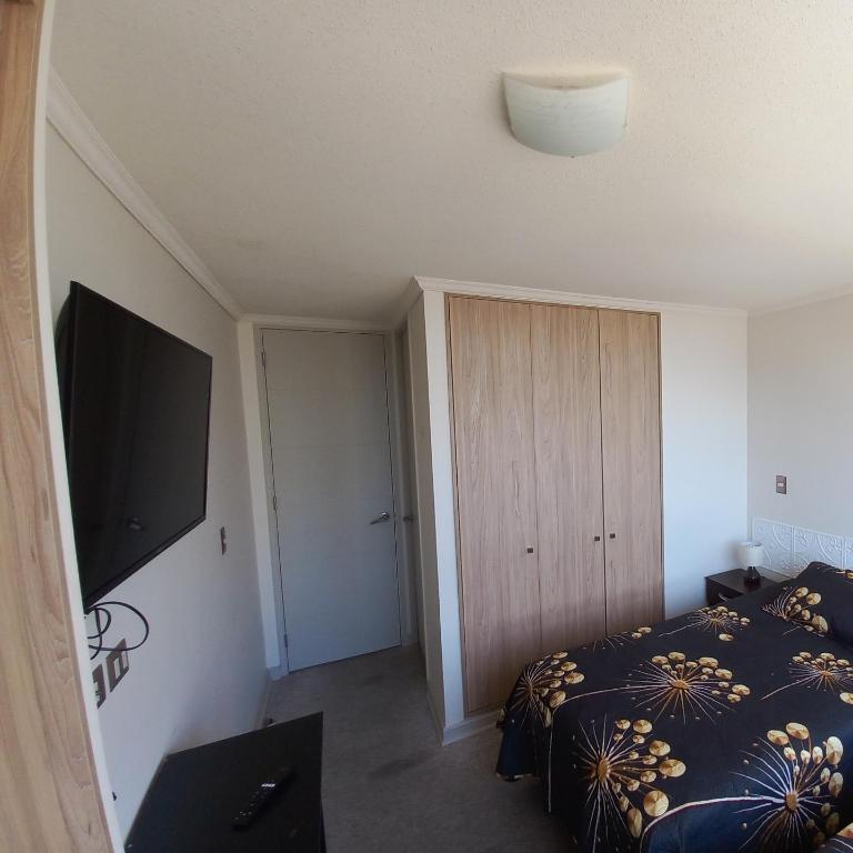 Departamento estudiantes amoblado 2 dormitorios Viña del Mar - Two-Bedroom Apartment with Balcony - 12
