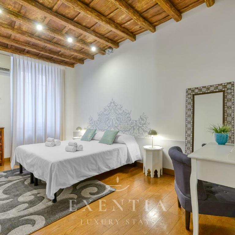 Exentia Stays -Luxury Apartment Piazza Navona Rome - Appartamento con 2 Camere da Letto - 12