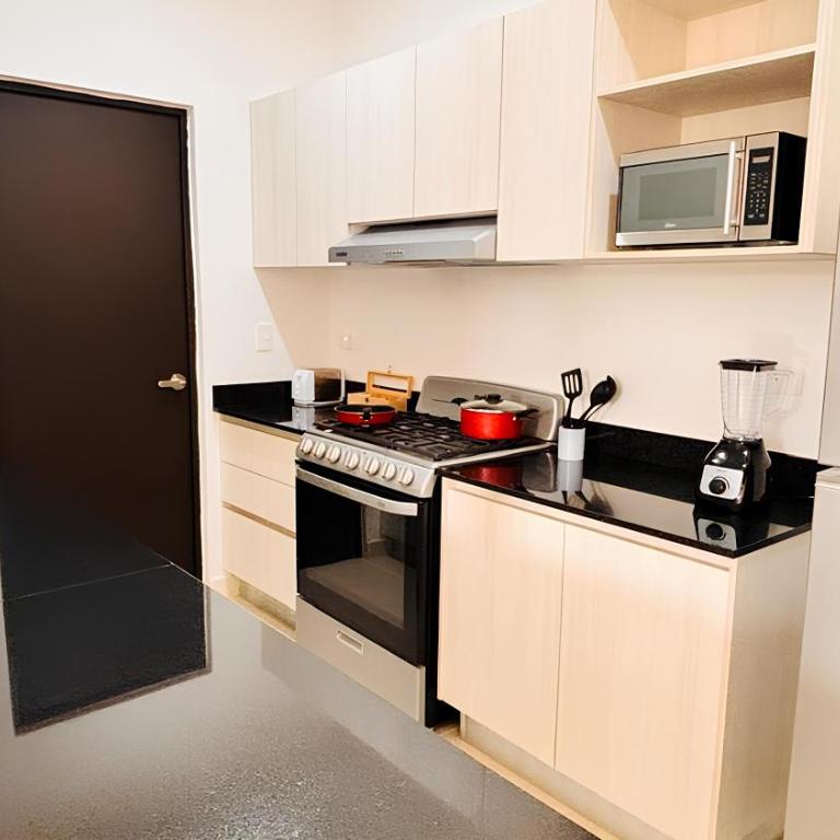Departamento moderno con alberca ideal para una escapada cómoda - Apartamento de 3 dormitorios - 13