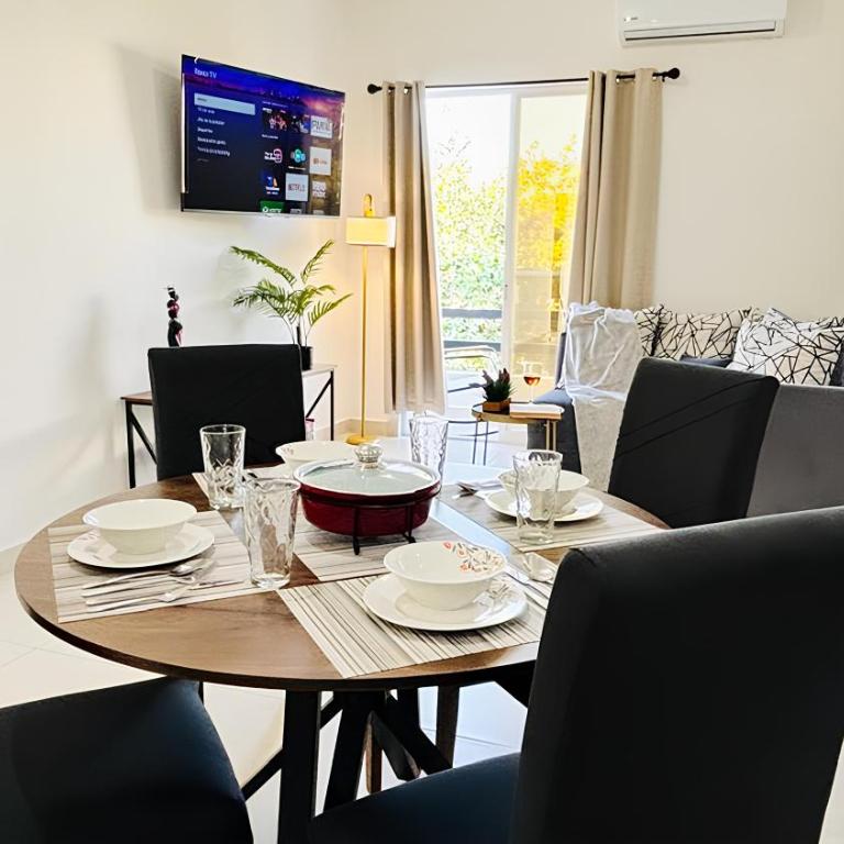 Departamento moderno con alberca ideal para una escapada cómoda - Apartamento de 3 dormitorios - 11