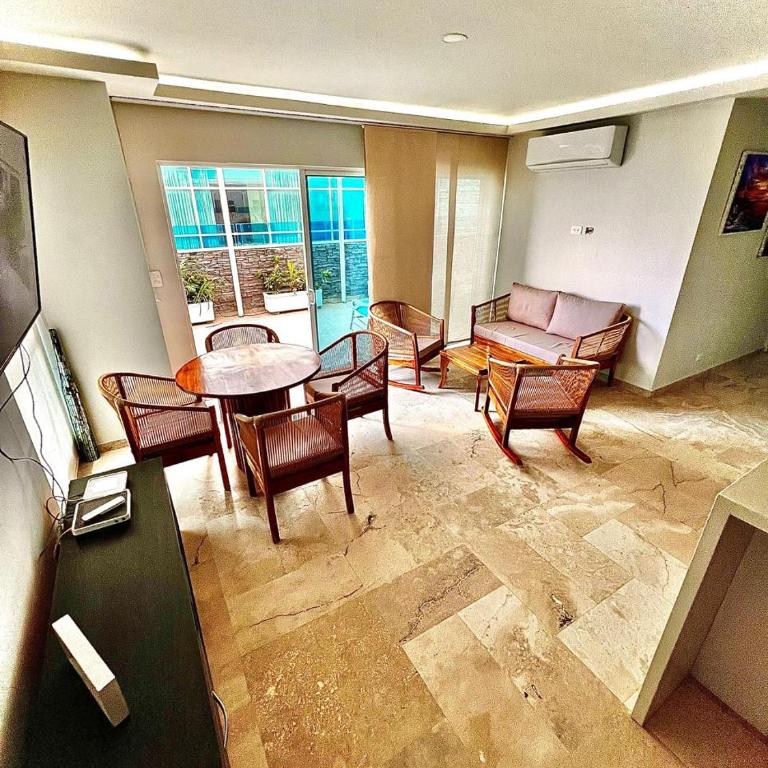 Apartamento luxury morros primera línea de playa cartagena - Two-Bedroom Apartment - 10
