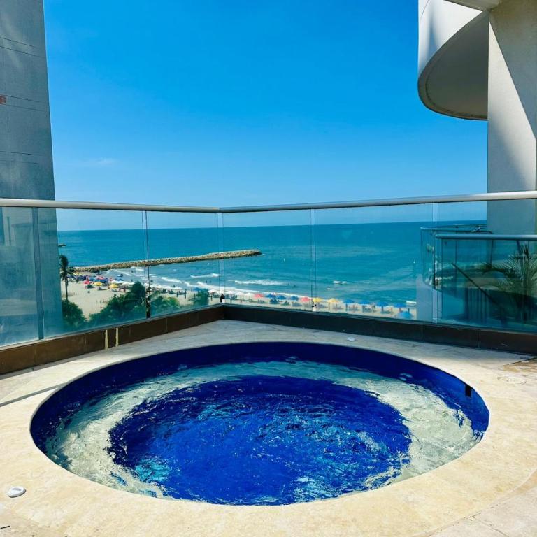 apartamento en cartagena-frente al mar boca grande - Apartamento de 3 dormitorios - 86
