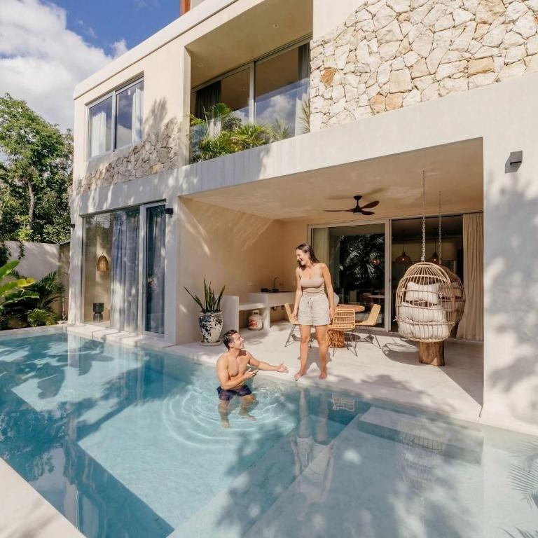 Villa Selva Tulum - 4BR Jungle Retreat with Pool & Rooftop - Villa - 7