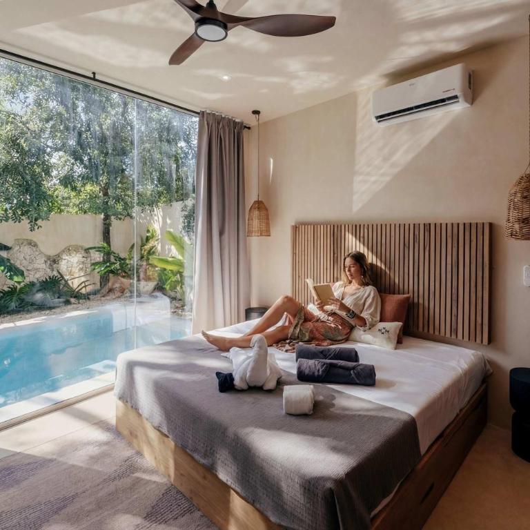 Villa Selva Tulum - 4BR Jungle Retreat with Pool & Rooftop - Villa - 2