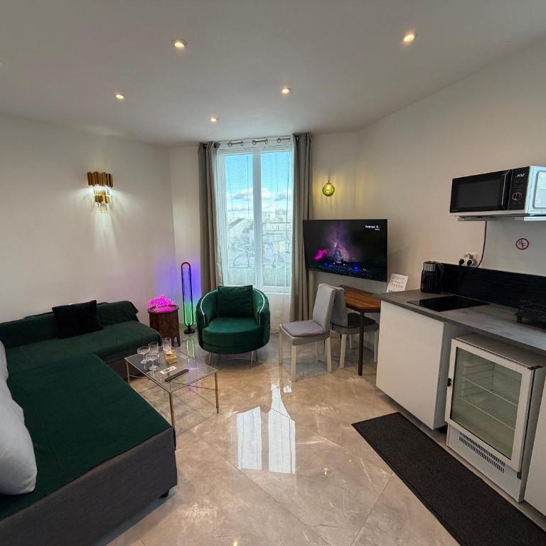 Good Vibes - Appartement 2 pièces - 550mètres du metro 13 - Appartamento con 1 Camera da Letto - 14