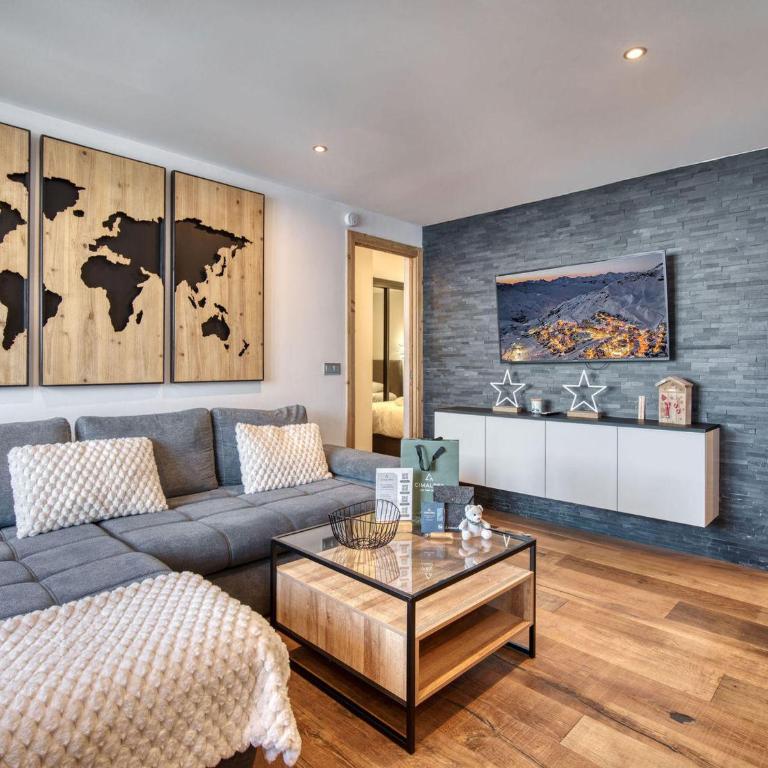 Appartement de 52m² pour 6 personnes au centre de Val Thorens avec balcon - FR-1-640-83 - Apartamento - 3