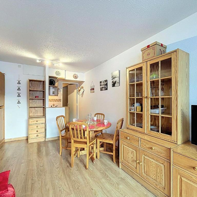 Studio skis aux pieds, balcon sud et wifi, 4 pers, Le Corbier - Studio - 4