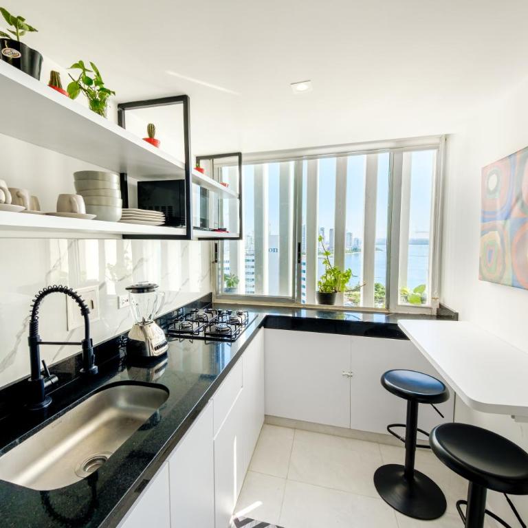 Alojamiento con Vista Y Salida al Mar - Apartment - 8