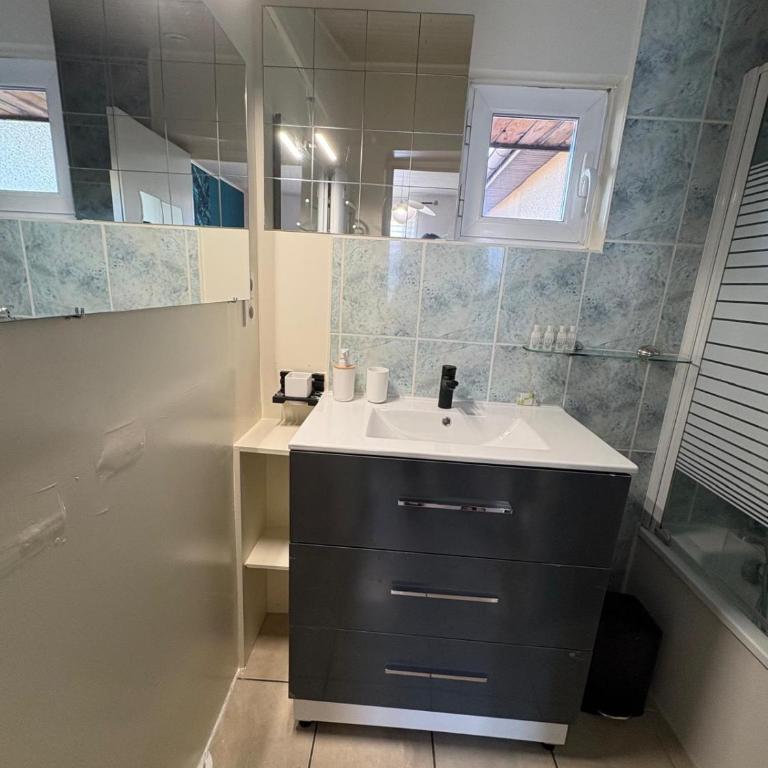 Le Relais de Chanas jardin parking mezzanine - Two-Bedroom Apartment - 4