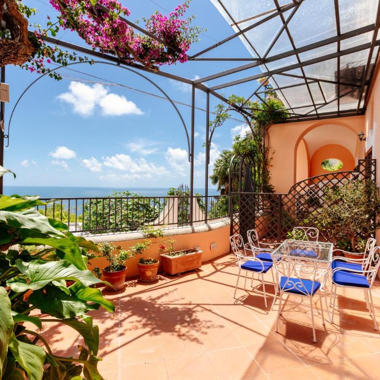 Villa Principe Giovanni - Camera Familiare con Vista Mare - 11
