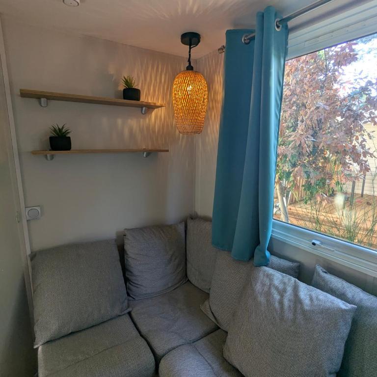 Mobil-home neuf suréquipé 6 pers 3 chambres à Lege Cap Ferret dans camping 4 étoiles avec piscine - Mobilheim - 8