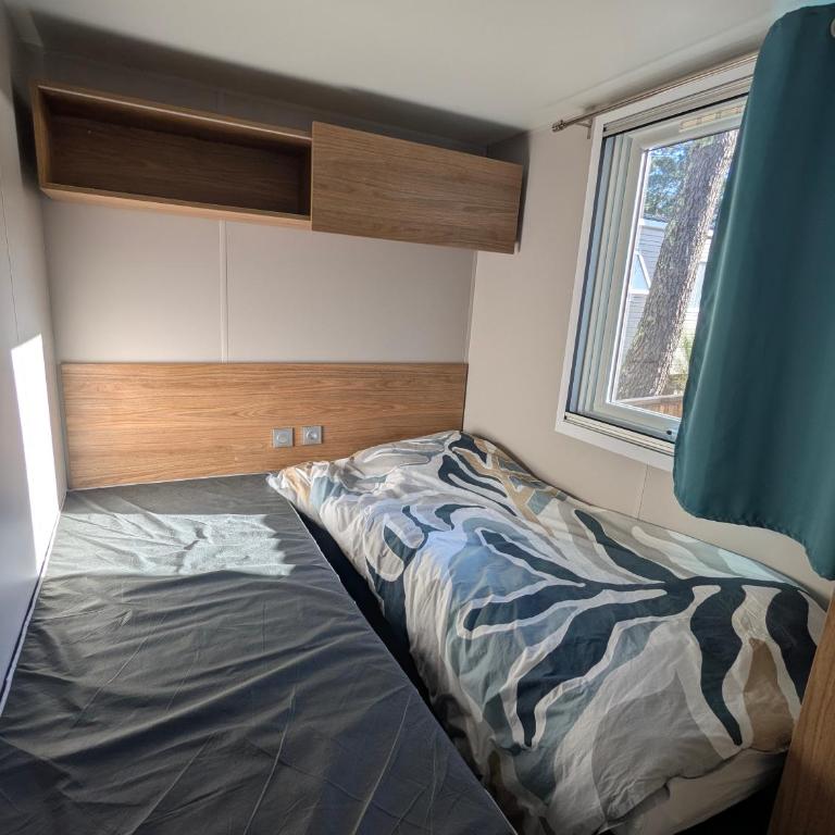 Mobil-home neuf suréquipé 6 pers 3 chambres à Lege Cap Ferret dans camping 4 étoiles avec piscine - Mobilheim - 9