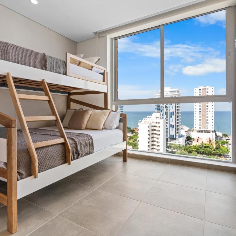 Salguero Suites Santa Marta By - Wespe - Two-Bedroom Apartment with Ocean View - 1