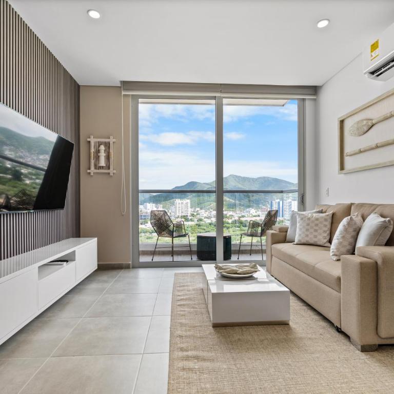 Salguero Suites Santa Marta By - Wespe - Two-Bedroom Apartment with Ocean View - 8