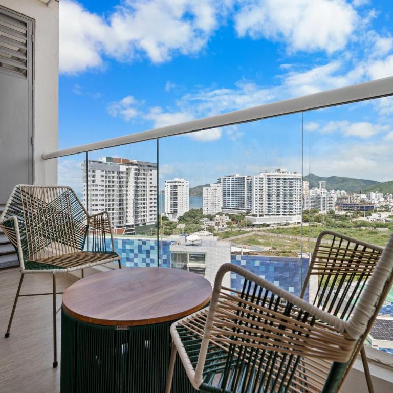 Salguero Suites Santa Marta By - Wespe - Two-Bedroom Apartment with Ocean View - 9
