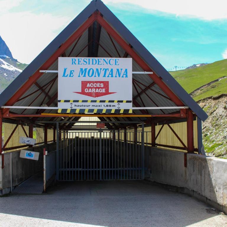 Studio La Mongie résidence le Montana Balcon plein sud pied de piste parking souterrain privé - Studio - Vue sur Montagne - 11