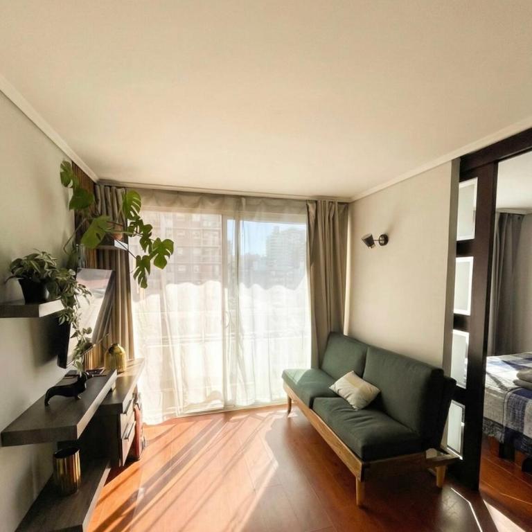 Disfruta el Centro de Santiago con lavadora y Aire acondicionado - One-Bedroom Apartment - 1