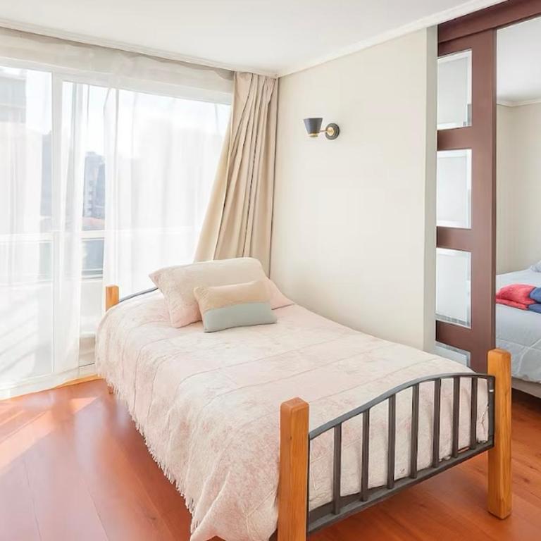 Disfruta el Centro de Santiago con lavadora y Aire acondicionado - One-Bedroom Apartment - 9