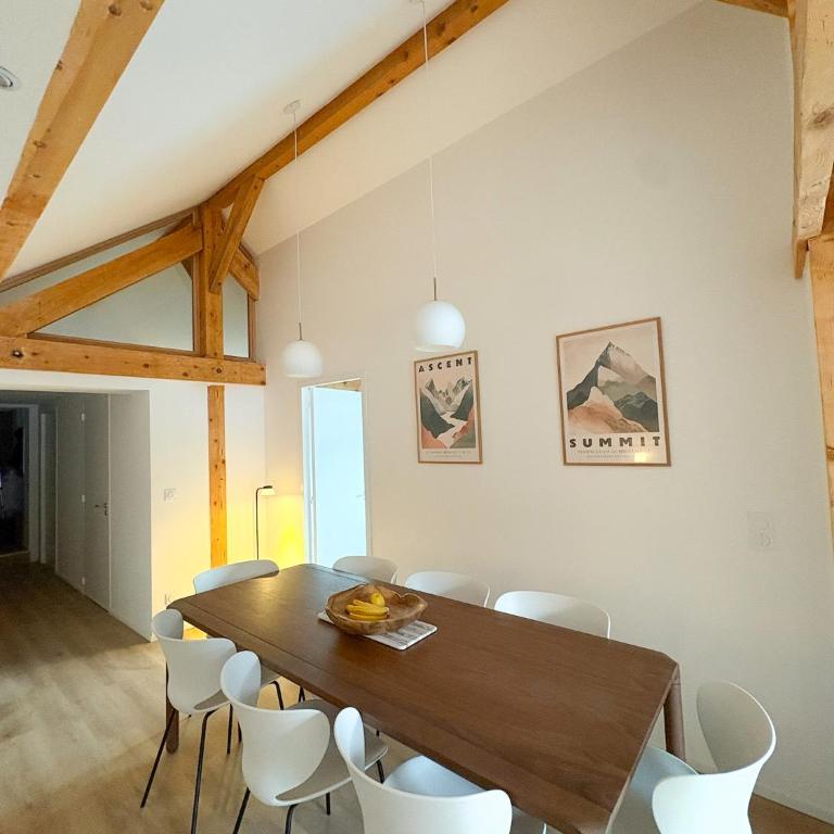 Esprit chalet, grand appartement neuf avec poêle à bois - Appartement 3 Chambres - 10