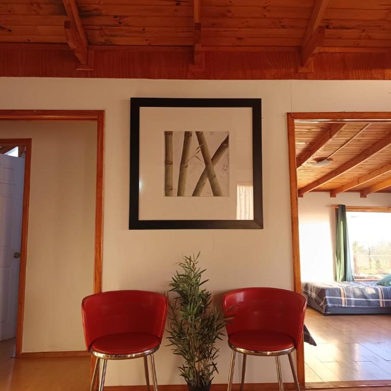 Cabaña acogedora con piscina y quincho - Casa de 4 dormitorios - 33