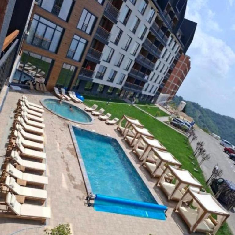 Deluxe Mountain View Studio ViS in Residence Hill Hotel Kopaonik - One-Bedroom Apartment - 18