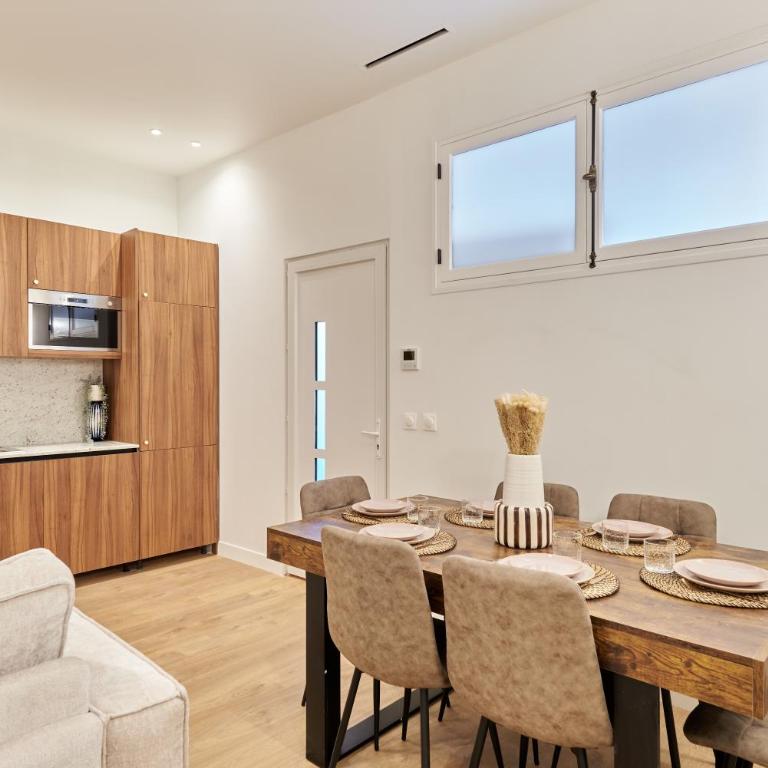 Residence with AC apartments Buttes Chaumont Park - Appartement 2 Chambres Deluxe - 11