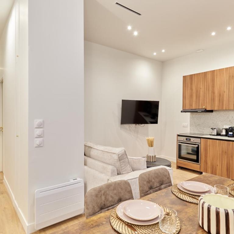 Residence with AC apartments Buttes Chaumont Park - Appartement 2 Chambres Deluxe - 10
