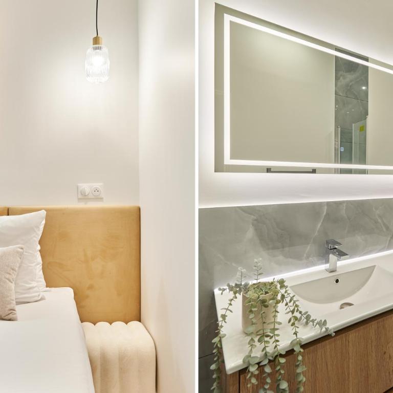 Residence with AC apartments Buttes Chaumont Park - Appartement 2 Chambres Deluxe - 17