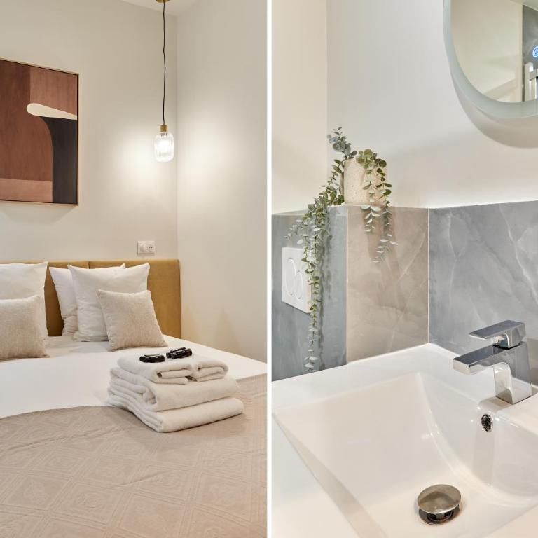 Residence with AC apartments Buttes Chaumont Park - Appartement 2 Chambres Deluxe - 20