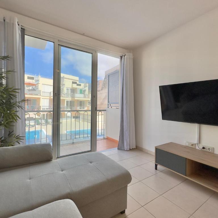 Perla de Poseidón - Apartamento de 1 dormitorio con vistas a la piscina - 15