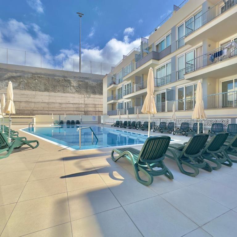 Perla de Poseidón - Apartamento de 1 dormitorio con vistas a la piscina - 2