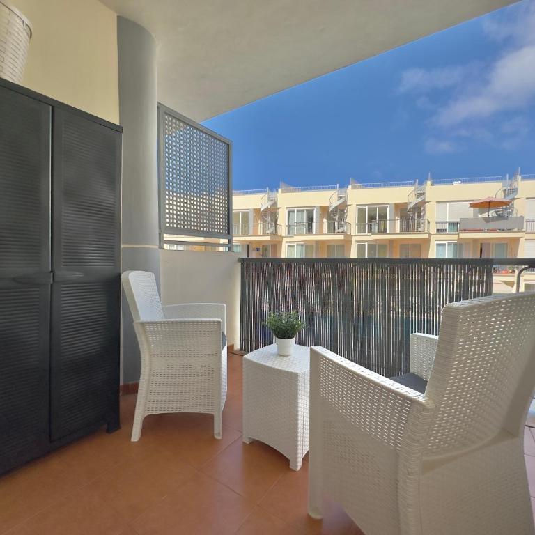 Perla de Poseidón - Apartamento de 1 dormitorio con vistas a la piscina - 3