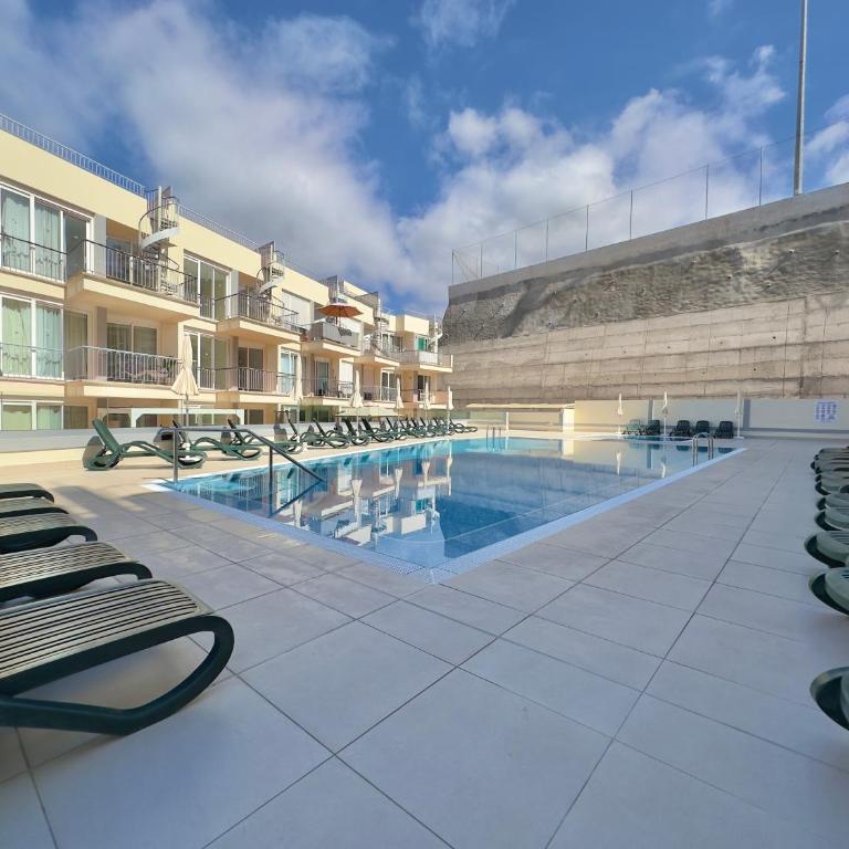 Perla de Poseidón - Apartamento de 1 dormitorio con vistas a la piscina - 17
