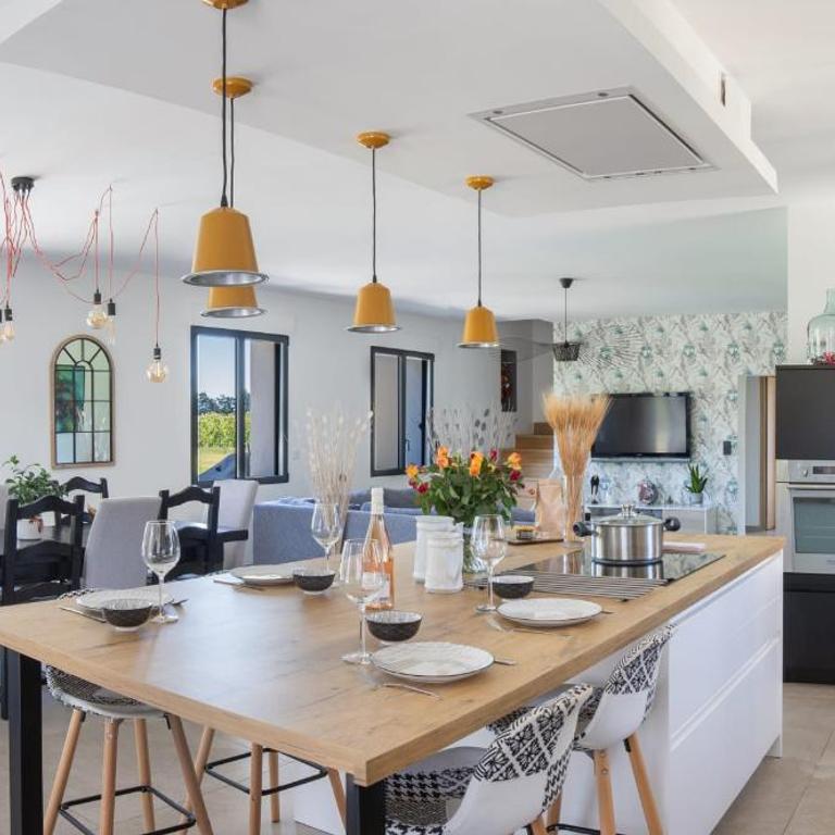 Maison contemporaine - grand jardin et piscine privée - Vacation Home - 7