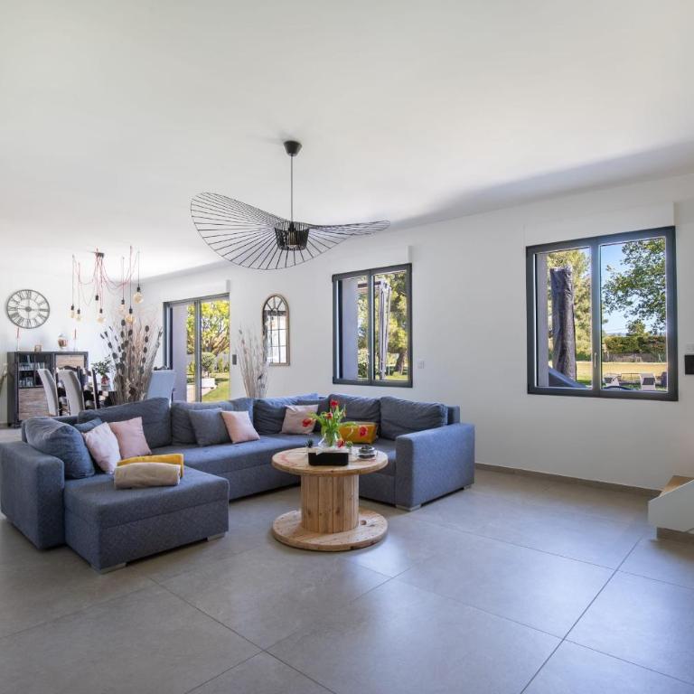 Maison contemporaine - grand jardin et piscine privée - Vacation Home - 12
