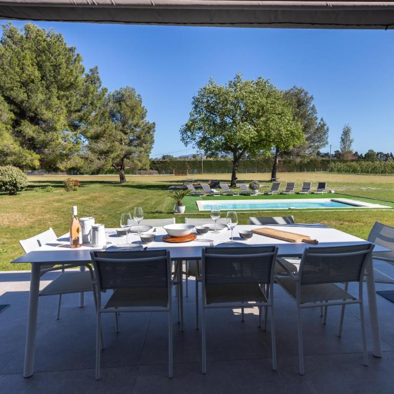 Maison contemporaine - grand jardin et piscine privée - Vacation Home - 32