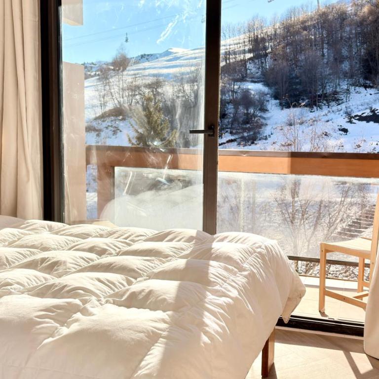Vanguard - face Ecole ski - 3 Terrasses - 2 Chambres - Appartement 2 Chambres - 4