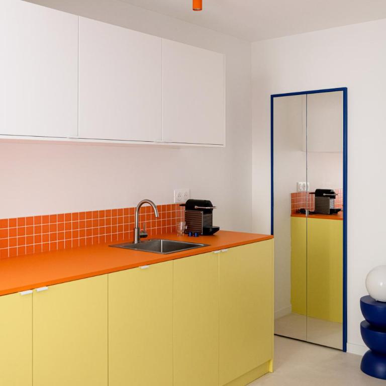 Yellow - cœur Chartrons Jardin Public - Parking - Clim - Apartment mit 1 Schlafzimmer - 6